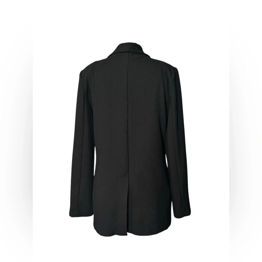 BCBGeneration Relaxed Fit Blazer Black one button XS - Picture 5 of 7